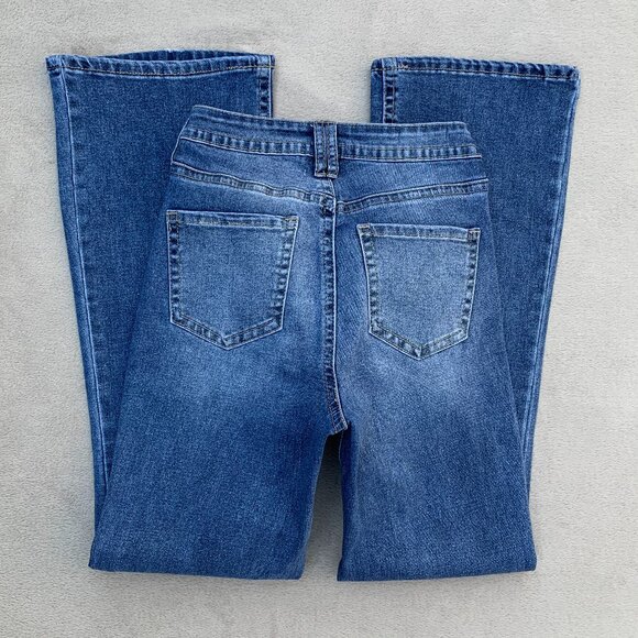 YMI Premium Stitch Boot Cut Mid Rise Jeans Sz29 - Picture 8 of 15